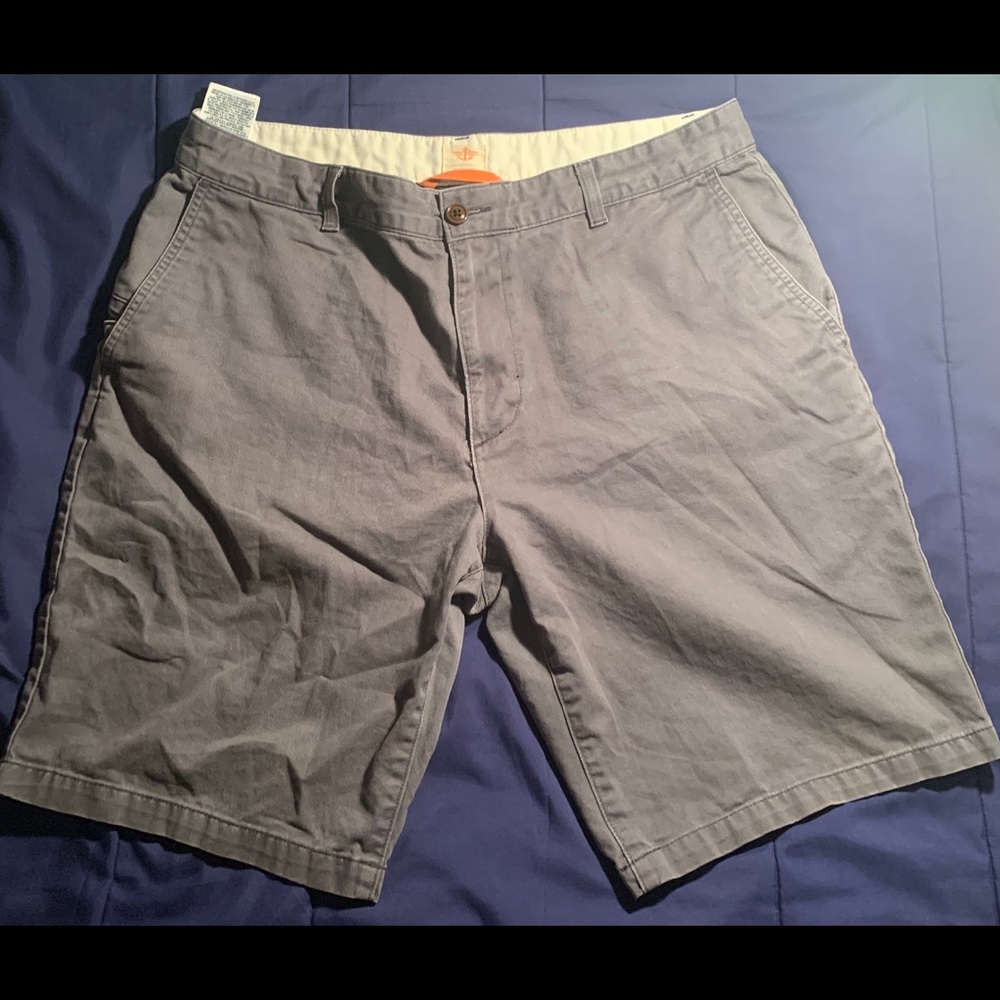 Blue Docker Khaki Short
